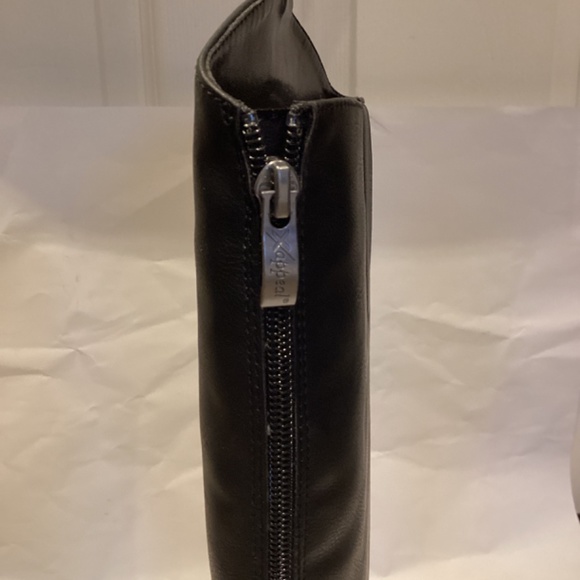 Xappeal women’s Emery knee high faux leather black riding boots US 6.5 - Picture 3 of 16